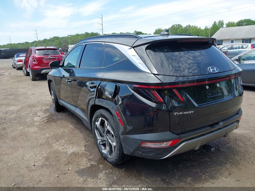 2023 Hyundai Tucson VIN 5NMJE3AE8PH225438 IAAI salvage auction — SIDE, Salvage - Greater Than 75% (Maryland), sold $9,100 on 2026-07-11 (photo 3)