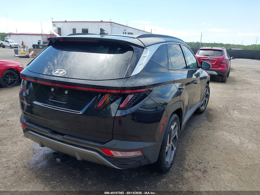 2023 Hyundai Tucson VIN 5NMJE3AE8PH225438 IAAI salvage auction — SIDE, Salvage - Greater Than 75% (Maryland), sold $9,100 on 2026-07-11 (photo 4)