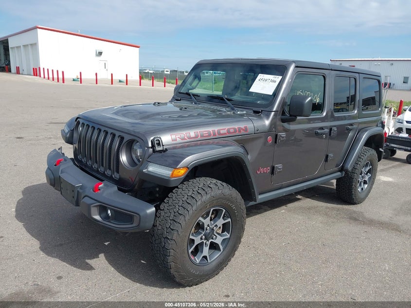 2018 Jeep Wrangler unlimited VIN 1C4HJXFN7JW236235 IAAI salvage auction — RIGHT FRONT, Salvage (Minnesota), sold $8,400 on 2026-07-29 (photo 2)