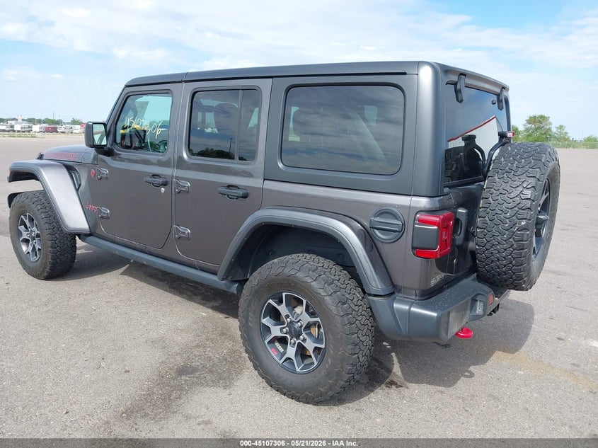 2018 Jeep Wrangler unlimited VIN 1C4HJXFN7JW236235 IAAI salvage auction — RIGHT FRONT, Salvage (Minnesota), sold $8,400 on 2026-07-29 (photo 3)