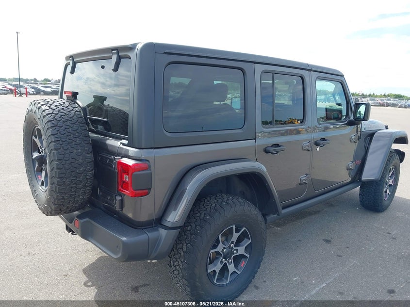 2018 Jeep Wrangler unlimited VIN 1C4HJXFN7JW236235 IAAI salvage auction — RIGHT FRONT, Salvage (Minnesota), sold $8,400 on 2026-07-29 (photo 4)