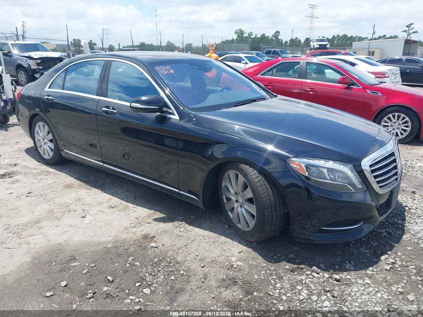 2014 Mercedes-benz S-klasse VIN WDDUG8CB4EA007047 IAAI salvage auction — RIGHT FRONT, Salvage (Georgia), sold $5,500 on 2026-08-09 (photo 1)