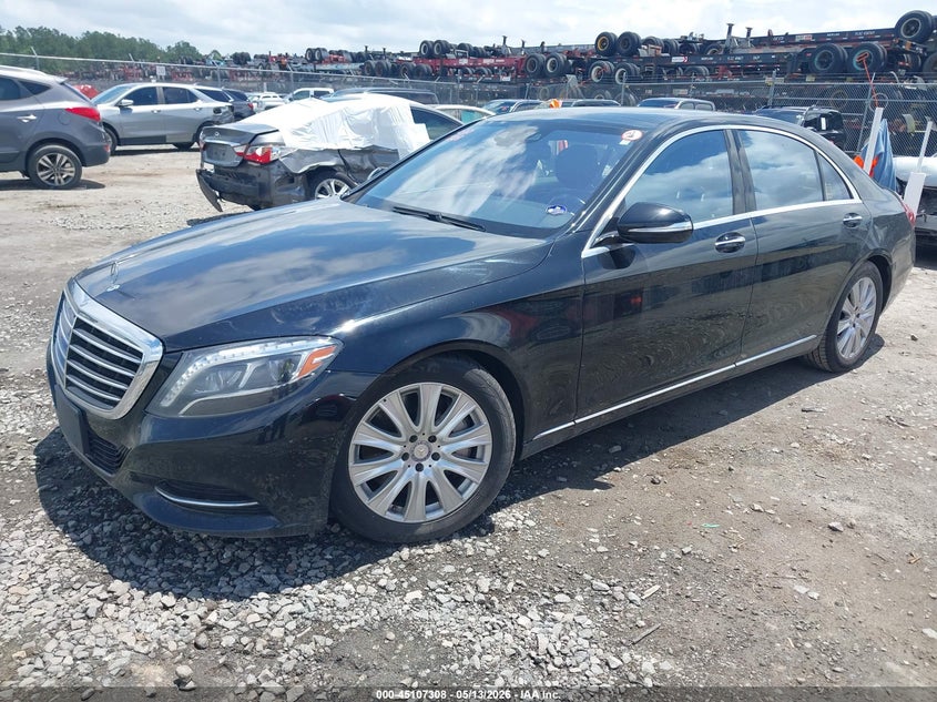 2014 Mercedes-benz S-klasse VIN WDDUG8CB4EA007047 IAAI salvage auction — RIGHT FRONT, Salvage (Georgia), sold $5,500 on 2026-08-09 (photo 2)