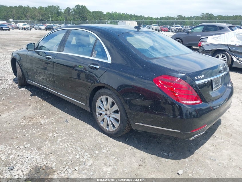 2014 Mercedes-benz S-klasse VIN WDDUG8CB4EA007047 IAAI salvage auction — RIGHT FRONT, Salvage (Georgia), sold $5,500 on 2026-08-09 (photo 3)