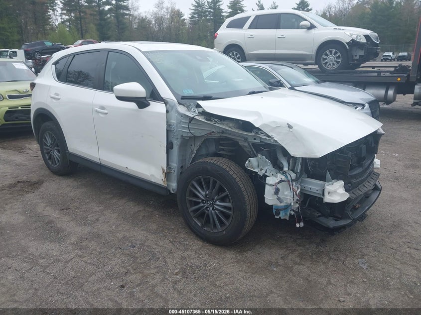 2019 Mazda Cx-5 VIN JM3KFBCM8K0519860 IAAI salvage auction — FRONT END, Salvage (Massachusetts), sold $3,750 on 2026-07-10 (photo 1)