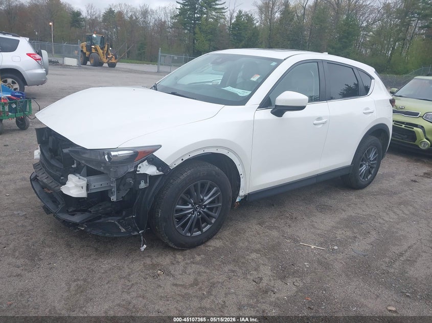 2019 Mazda Cx-5 VIN JM3KFBCM8K0519860 IAAI salvage auction — FRONT END, Salvage (Massachusetts), sold $3,750 on 2026-07-10 (photo 2)