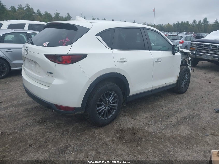 2019 Mazda Cx-5 VIN JM3KFBCM8K0519860 IAAI salvage auction — FRONT END, Salvage (Massachusetts), sold $3,750 on 2026-07-10 (photo 4)