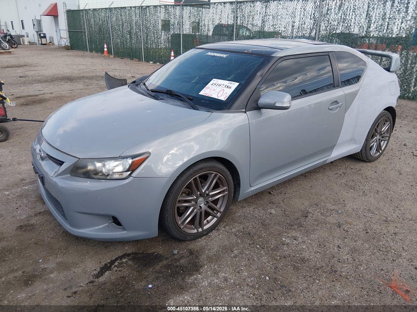 2013 Scion Tc VIN JTKJF5C7XD3049602 IAAI salvage auction — HAIL, Salvage (Kansas), sold $1,325 on 2026-07-31 (photo 2)