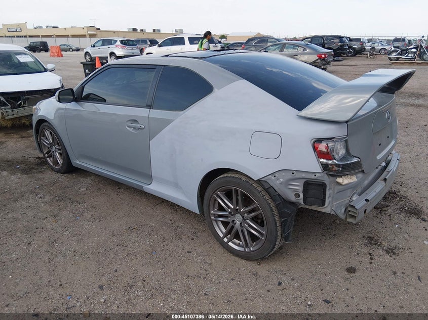 2013 Scion Tc VIN JTKJF5C7XD3049602 IAAI salvage auction — HAIL, Salvage (Kansas), sold $1,325 on 2026-07-31 (photo 3)