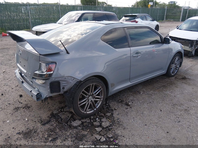 2013 Scion Tc VIN JTKJF5C7XD3049602 IAAI salvage auction — HAIL, Salvage (Kansas), sold $1,325 on 2026-07-31 (photo 4)