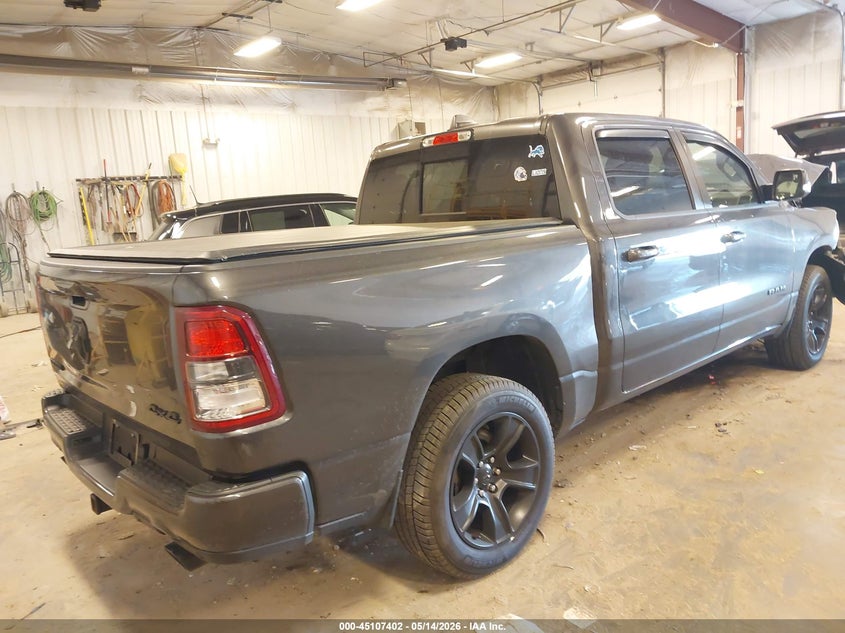 2020 Ram 1500 VIN 1C6SRFFT6LN184569 IAAI salvage auction — FRONT END, Clear (Michigan), sold $6,900 on 2026-07-18 (photo 4)