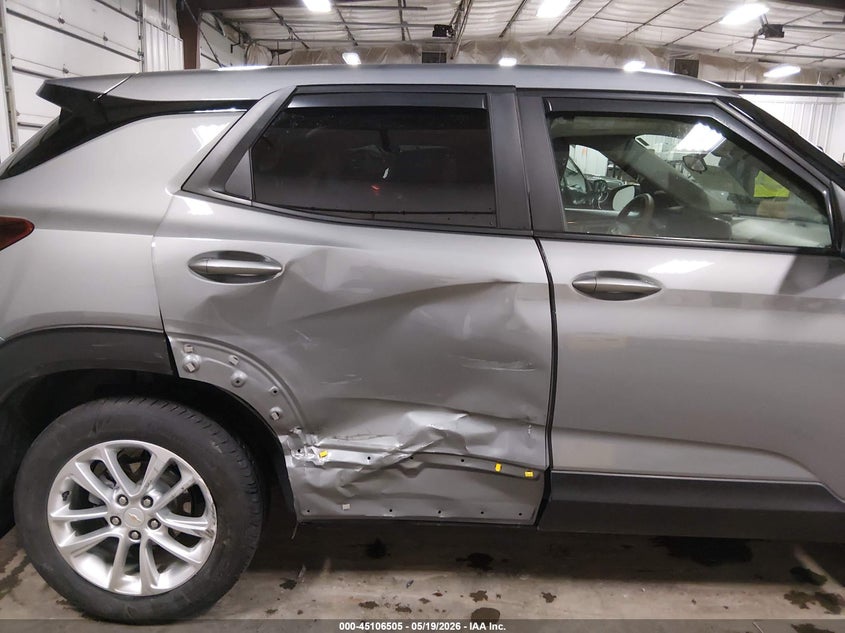 2024 Chevrolet Trailblazer VIN KL79MNSL6RB124479 IAAI salvage auction — RIGHT SIDE, Salvage (Iowa), sold $9,200 on 2026-07-07 (photo 6)