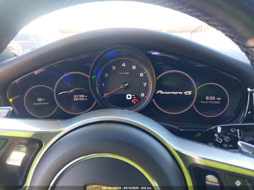 2018 Porsche Panamera VIN WP0AB2A7XJL135931 IAAI salvage auction — RIGHT REAR, Salvage (Missouri), sold $17,500 on 2026-07-21 (photo 7)