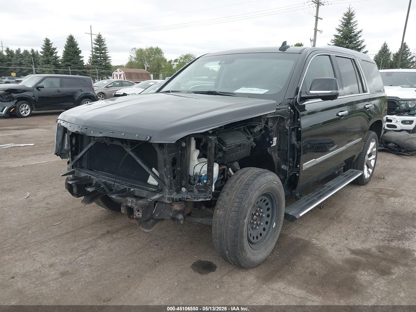 2019 Cadillac Escalade VIN 1GYS4CKJ9KR189356 IAAI salvage auction — FRONT END, Clear (Michigan), sold $13,900 on 2026-07-23 (photo 2)