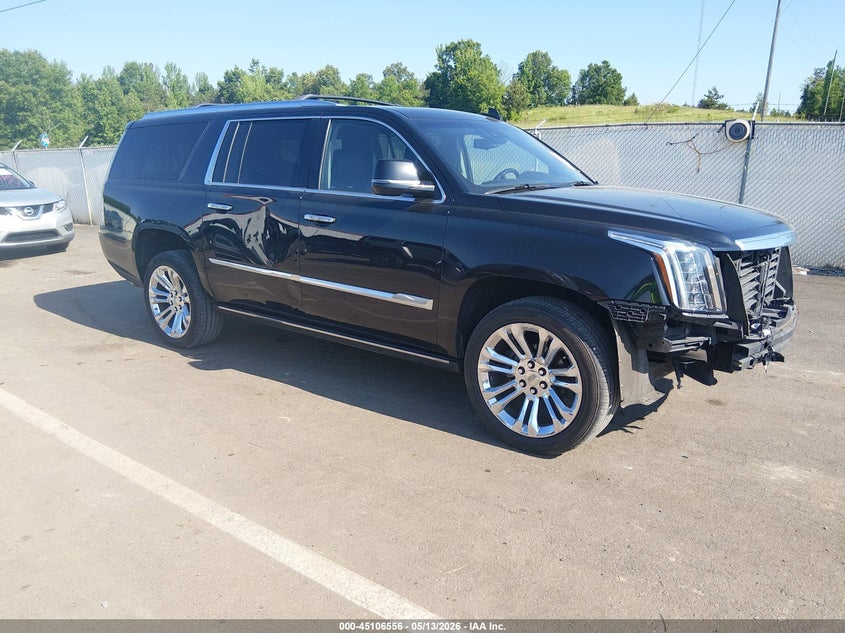 2019 Cadillac Escalade VIN 1GYS3JKJ2KR100668 IAAI salvage auction — FRONT END, Salvage (Mississippi), sold $5,700 on 2026-09-03 (photo 1)