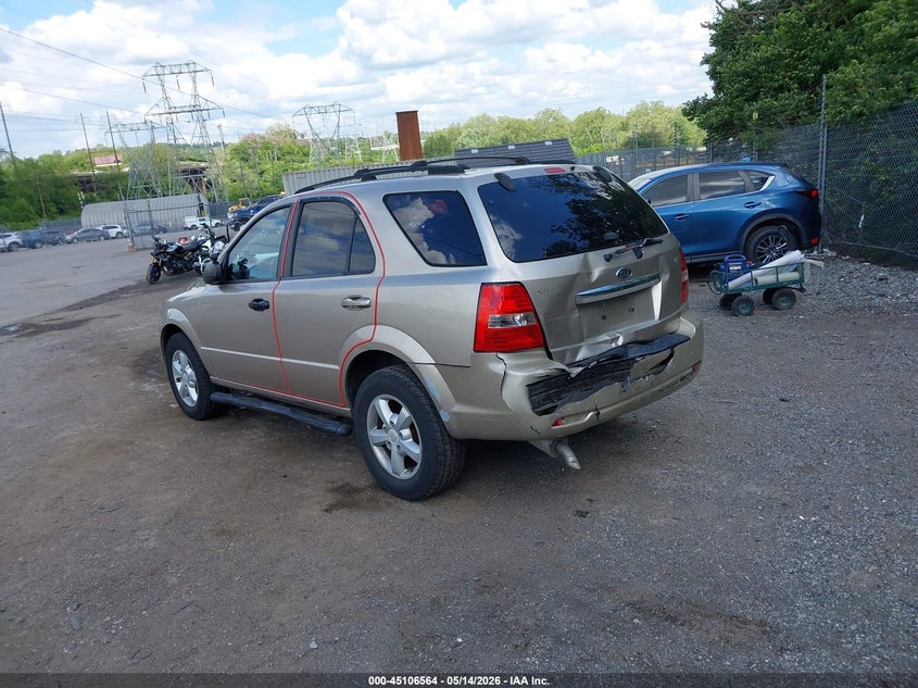 2007 Kia Sorento VIN KNDJD736175671403 IAAI salvage auction — REAR END, Salvage (Pennsylvania), sold $425 on 2026-07-10 (photo 3)