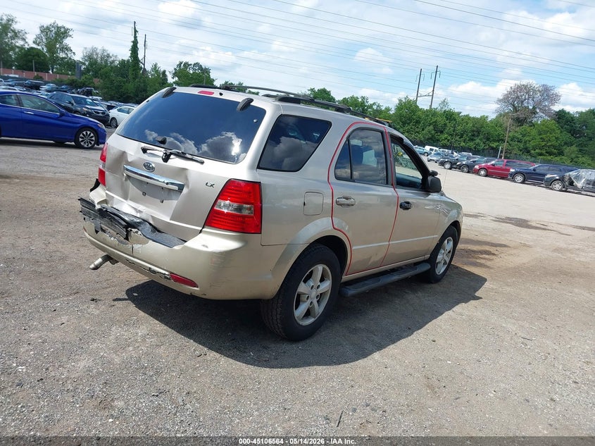 2007 Kia Sorento VIN KNDJD736175671403 IAAI salvage auction — REAR END, Salvage (Pennsylvania), sold $425 on 2026-07-10 (photo 4)