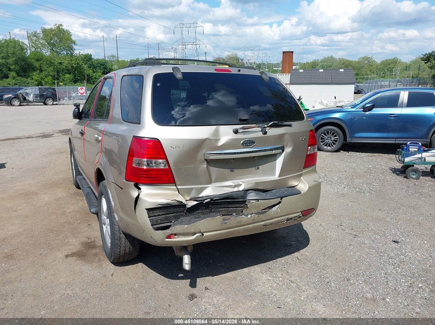 2007 Kia Sorento VIN KNDJD736175671403 IAAI salvage auction — REAR END, Salvage (Pennsylvania), sold $425 on 2026-07-10 (photo 6)