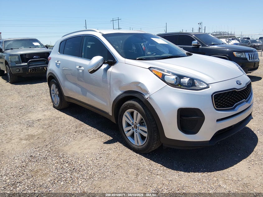 2018 Kia Sportage VIN KNDPM3AC5J7362296 IAAI salvage auction — LEFT SIDE, Salvage (Louisiana), sold $2,900 on 2026-07-08 (photo 1)
