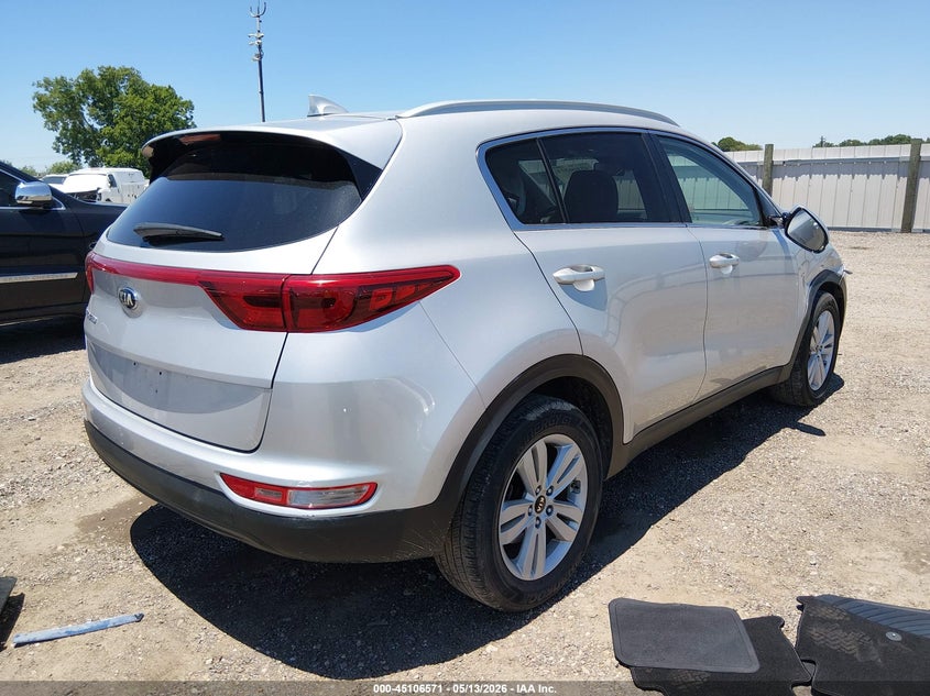 2018 Kia Sportage VIN KNDPM3AC5J7362296 IAAI salvage auction — LEFT SIDE, Salvage (Louisiana), sold $2,900 on 2026-07-08 (photo 4)