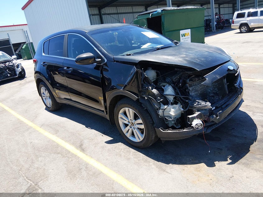 2019 Kia Sportage VIN KNDPM3AC2K7583498 IAAI salvage auction — RIGHT FRONT, Salvage (South Carolina), sold $1,900 on 2026-07-10 (photo 1)