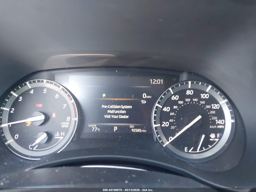 2021 Toyota Highlander VIN 5TDGZRAH3MS530513 IAAI salvage auction — REAR END, Original (Texas), sold $13,300 on 2026-08-02 (photo 7)