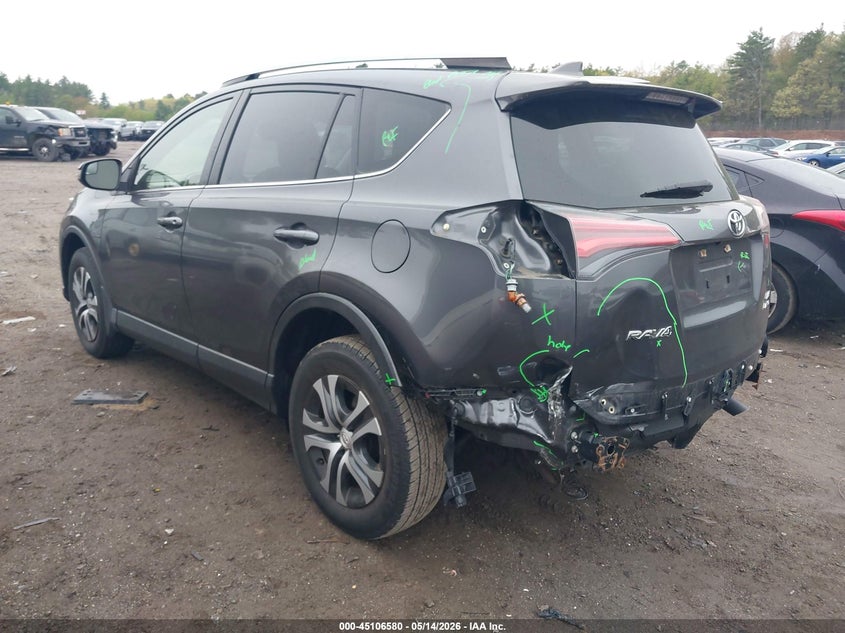2017 Toyota Rav 4 VIN JTMBFREV2HJ137205 IAAI salvage auction — REAR END, Salvage (Massachusetts), sold $5,200 on 2026-07-17 (photo 3)