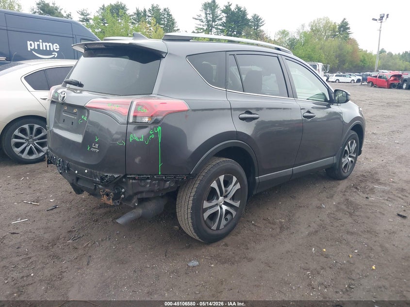 2017 Toyota Rav 4 VIN JTMBFREV2HJ137205 IAAI salvage auction — REAR END, Salvage (Massachusetts), sold $5,200 on 2026-07-17 (photo 4)