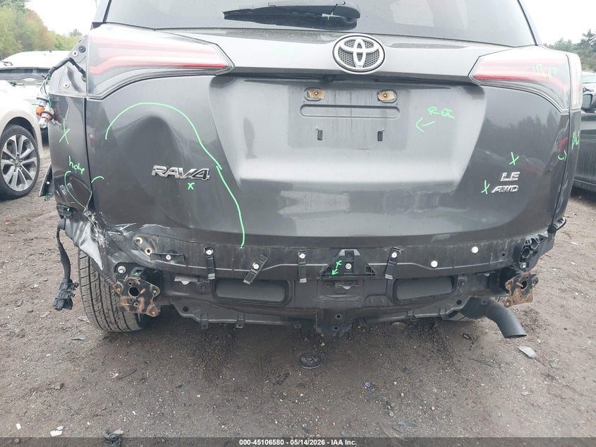 2017 Toyota Rav 4 VIN JTMBFREV2HJ137205 IAAI salvage auction — REAR END, Salvage (Massachusetts), sold $5,200 on 2026-07-17 (photo 6)