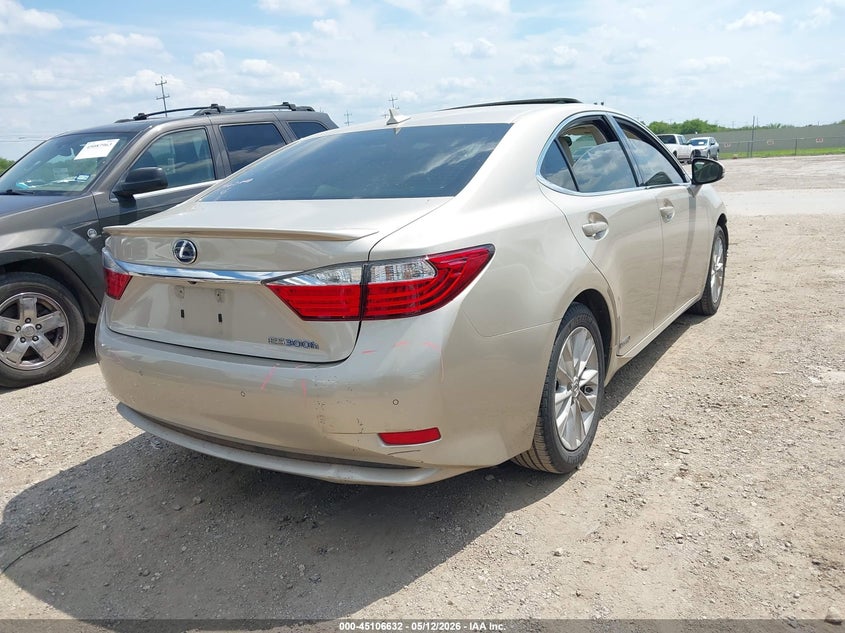 2014 Lexus ES VIN JTHBW1GG7E2058049 IAAI salvage auction — FRONT END, Salvage (Texas), sold $2,850 on 2026-07-13 (photo 4)