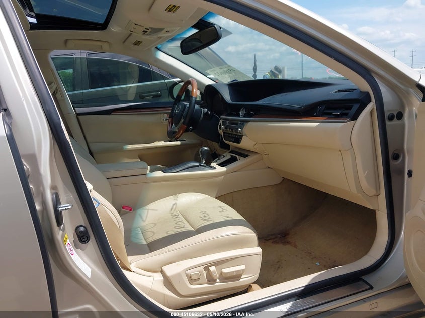 2014 Lexus ES VIN JTHBW1GG7E2058049 IAAI salvage auction — FRONT END, Salvage (Texas), sold $2,850 on 2026-07-13 (photo 5)