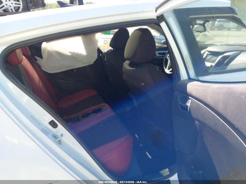 2013 Hyundai Veloster VIN KMHTC6AD1DU149231 IAAI salvage auction — FRONT END, Salvage (North Carolina), sold $475 on 2026-07-17 (photo 8)