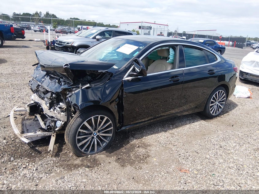 2021 BMW 2er VIN WBA53AK08M7H85364 IAAI salvage auction — FRONT END, Salvage (South Carolina), sold $1,300 on 2026-07-08 (photo 2)