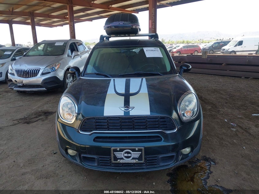 2012 Mini VIN WMWZC3C56CWL85943 IAAI salvage auction — NORMAL WEAR, Clear-Dealer Only (Arizona), sold $475 on 2026-07-28 (photo 6)