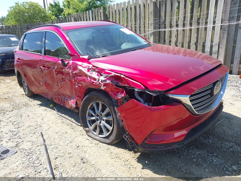 2019 Mazda Cx-9 VIN JM3TCBCY6K0327045 IAAI salvage auction — RIGHT SIDE, Salvage (Virginia), sold $2,400 on 2026-07-27 (photo 1)