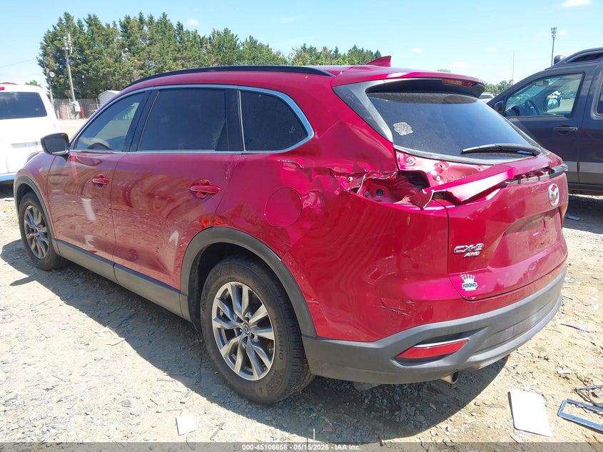 2019 Mazda Cx-9 VIN JM3TCBCY6K0327045 IAAI salvage auction — RIGHT SIDE, Salvage (Virginia), sold $2,400 on 2026-07-27 (photo 3)