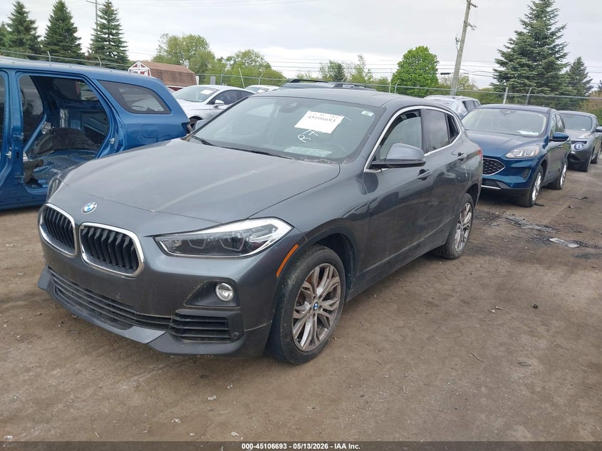 2020 BMW X2 VIN WBXYJ1C07L5R76921 IAAI salvage auction — RIGHT SIDE, Clear (Michigan), sold $8,450 on 2026-07-09 (photo 2)