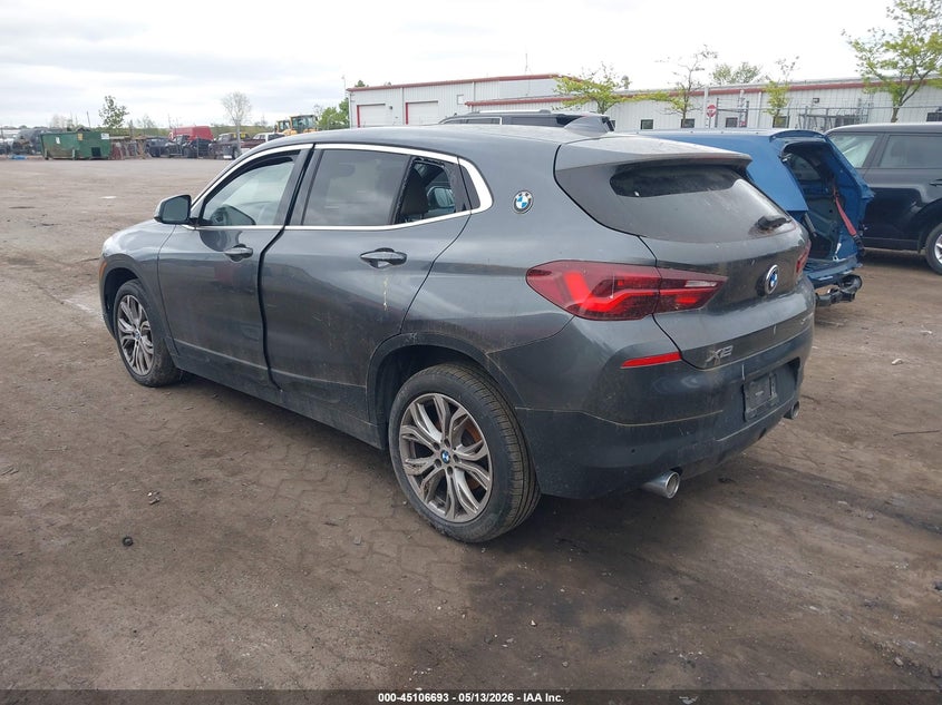 2020 BMW X2 VIN WBXYJ1C07L5R76921 IAAI salvage auction — RIGHT SIDE, Clear (Michigan), sold $8,450 on 2026-07-09 (photo 3)