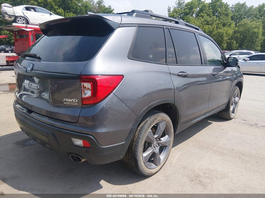 2021 Honda Passport VIN 5FNYF8H90MB024034 IAAI salvage auction — HAIL, Salvage (Kansas), sold $8,300 on 2026-07-15 (photo 4)