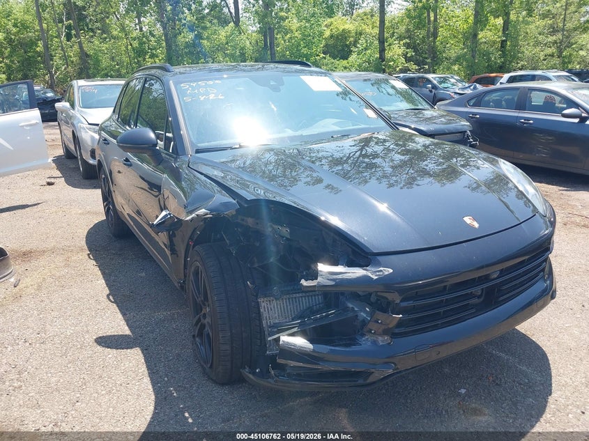 2019 Porsche Cayenne VIN WP1AA2AY4KDA11725 IAAI salvage auction — RIGHT FRONT, Wait Title, sold $9,300 on 2026-09-05 (photo 1)