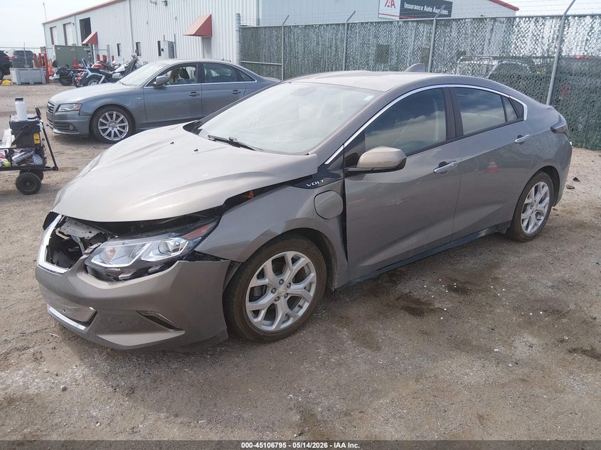 2017 Chevrolet Volt VIN 1G1RB6S51HU171141 IAAI salvage auction — FRONT END, Salvage (Kansas), sold $2,625 on 2026-09-06 (photo 2)