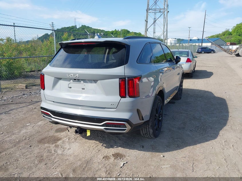 2023 Kia Sorento VIN 5XYRKDLF3PG162329 IAAI salvage auction — LEFT SIDE, Salvage (Pennsylvania), sold $14,500 on 2026-07-14 (photo 4)