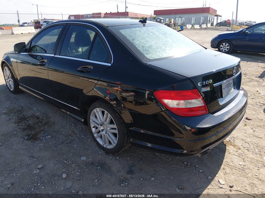 2009 Mercedes-benz C class VIN WDDGF81X69R066056 IAAI salvage auction — LEFT FRONT, Salvage (Tennessee), sold $550 on 2026-07-23 (photo 3)