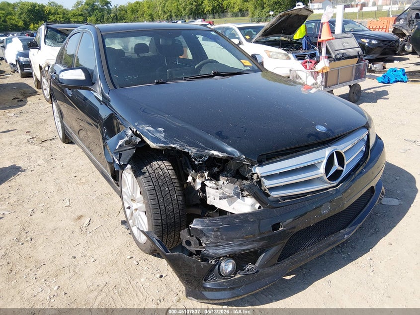 2009 Mercedes-benz C class VIN WDDGF81X69R066056 IAAI salvage auction — LEFT FRONT, Salvage (Tennessee), sold $550 on 2026-07-23 (photo 6)