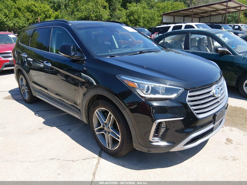 2017 Hyundai Santa fe VIN KM8SR4HF7HU175523 IAAI salvage auction — NORMAL WEAR, Original (Texas), sold $4,350 on 2026-07-06 (photo 1)