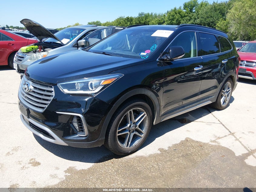 2017 Hyundai Santa fe VIN KM8SR4HF7HU175523 IAAI salvage auction — NORMAL WEAR, Original (Texas), sold $4,350 on 2026-07-06 (photo 2)
