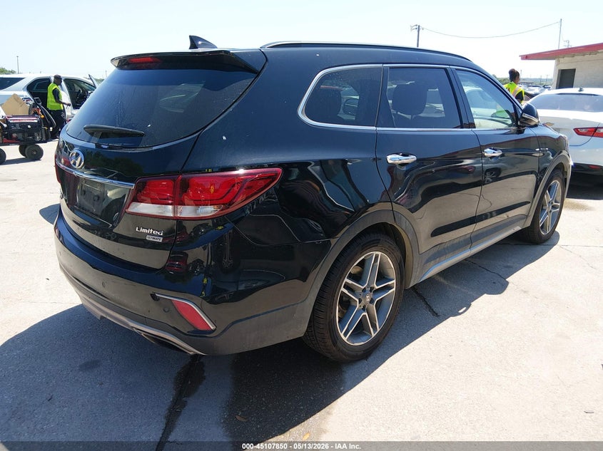 2017 Hyundai Santa fe VIN KM8SR4HF7HU175523 IAAI salvage auction — NORMAL WEAR, Original (Texas), sold $4,350 on 2026-07-06 (photo 4)