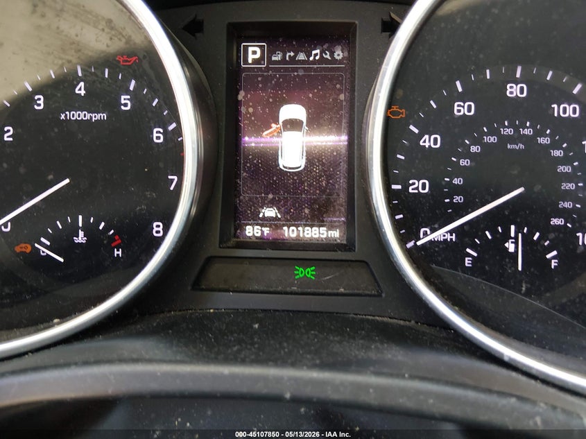 2017 Hyundai Santa fe VIN KM8SR4HF7HU175523 IAAI salvage auction — NORMAL WEAR, Original (Texas), sold $4,350 on 2026-07-06 (photo 7)