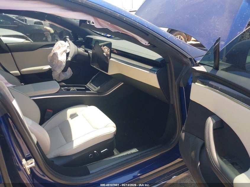2022 Tesla Model s VIN 5YJSA1E68NF487031 IAAI salvage auction — FRONT END, Original (Texas), sold $40,200 on 2026-07-16 (photo 5)