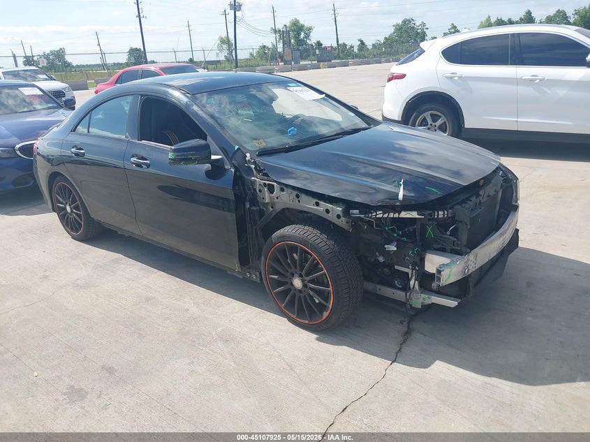2016 Mercedes-benz Cla-klasse VIN WDDSJ4EB8GN344556 IAAI salvage auction — FRONT END, Original (Texas), sold $3,750 on 2026-07-31 (photo 1)